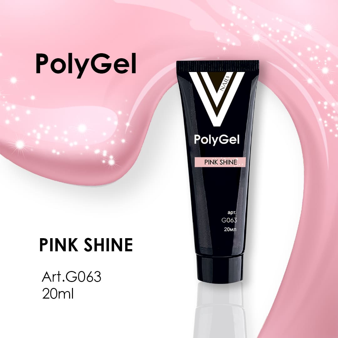 Vogue Nails PolyGel Pink Shine (20 ) SALE 369 .