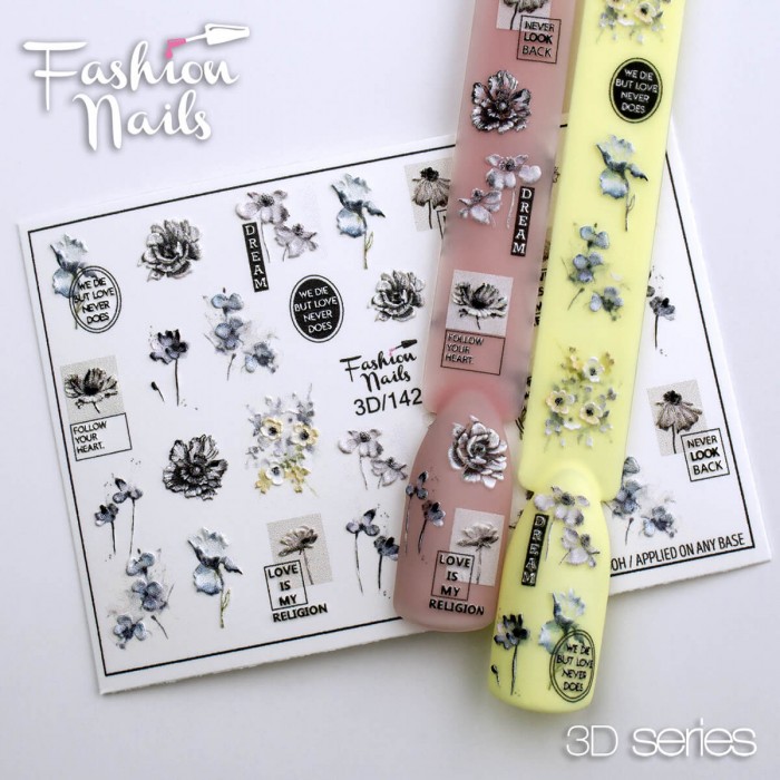 Fashion Nails Слайдер-дизайн 3d 142*