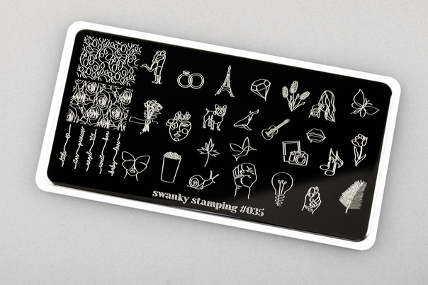 Swanky Stamping Пластина 035*