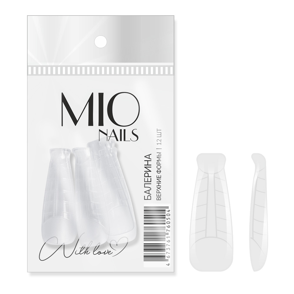 MIO Nails Формы верхние Балерина (12 шт/уп)