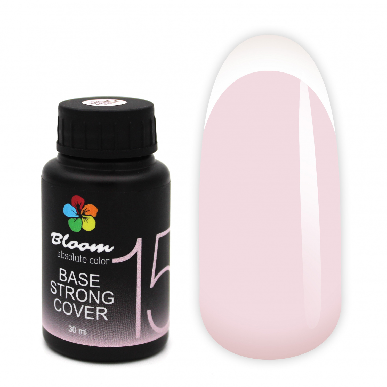 Bloom База Камуфлирующая жесткая Стронг №15 (30 мл)**