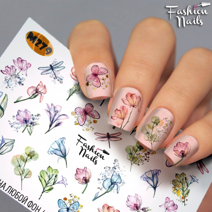 Fashion Nails Слайдер-дизайн Metallic 279*