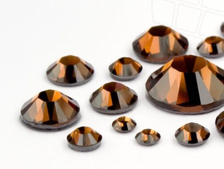 Стразы SMOKED TOPAZ (100 шт) ss 4