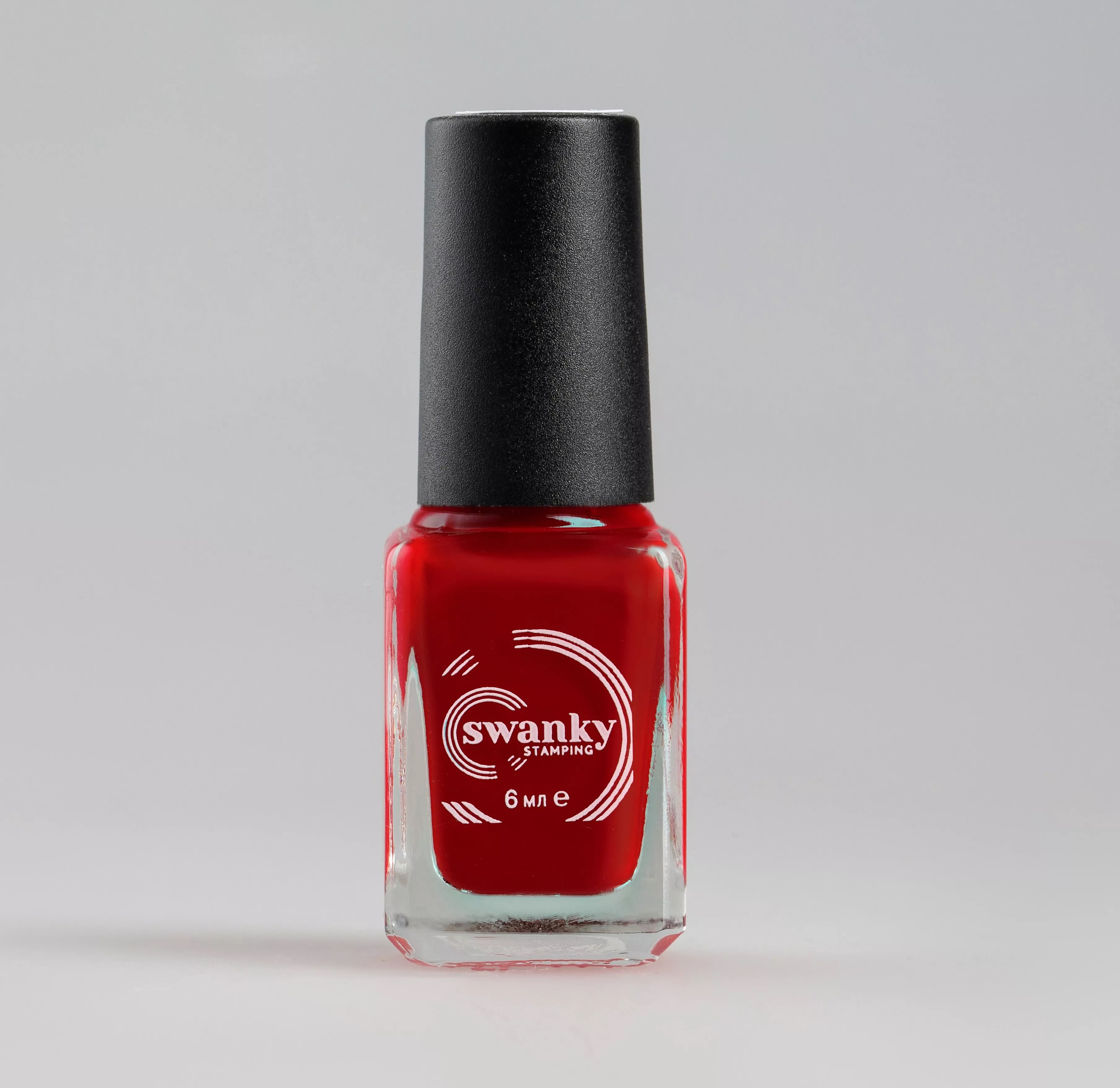 Swanky Stamping Лак для стемпинга S07 красный (6 мл)*