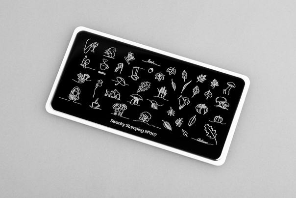 Swanky Stamping Пластина 007*