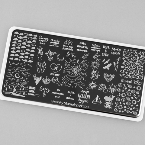 Swanky Stamping Пластина 100 (33)*