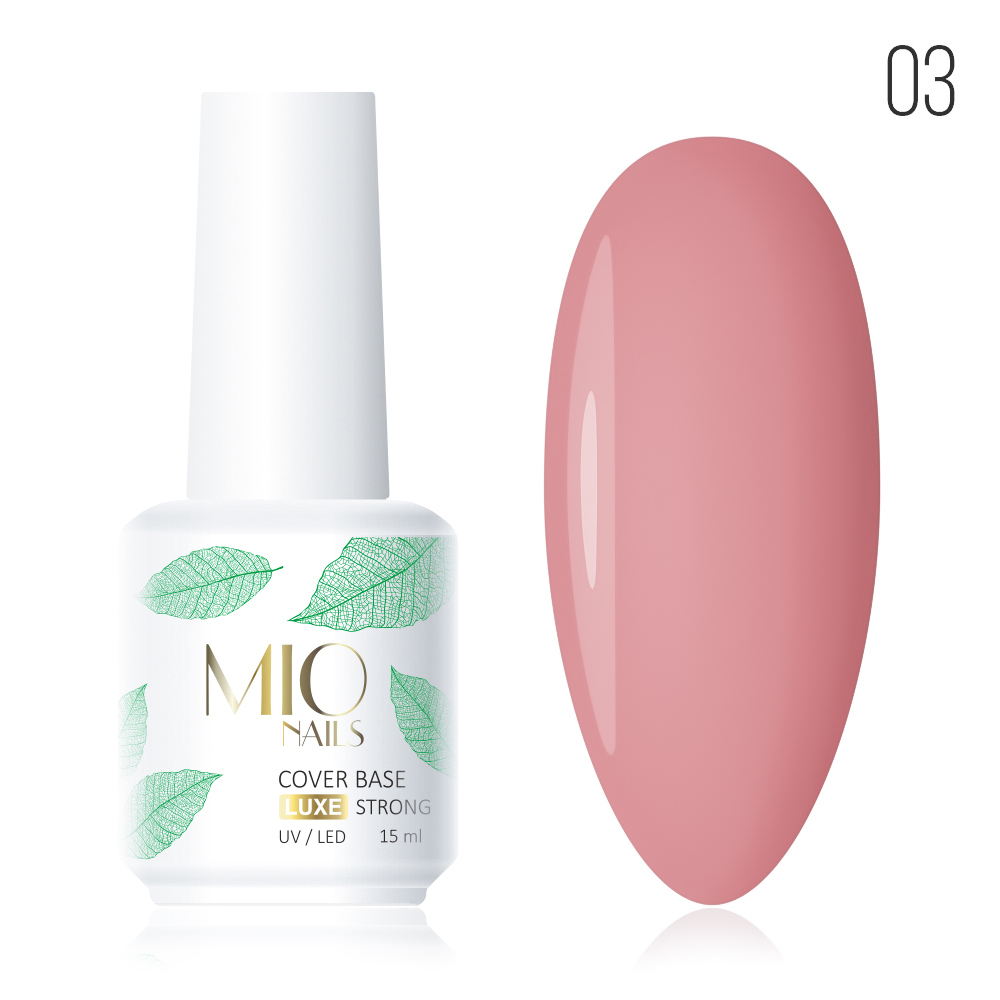 MIO Nails Базовое камуфлирующее покрытие LUXE №003 (15 мл)