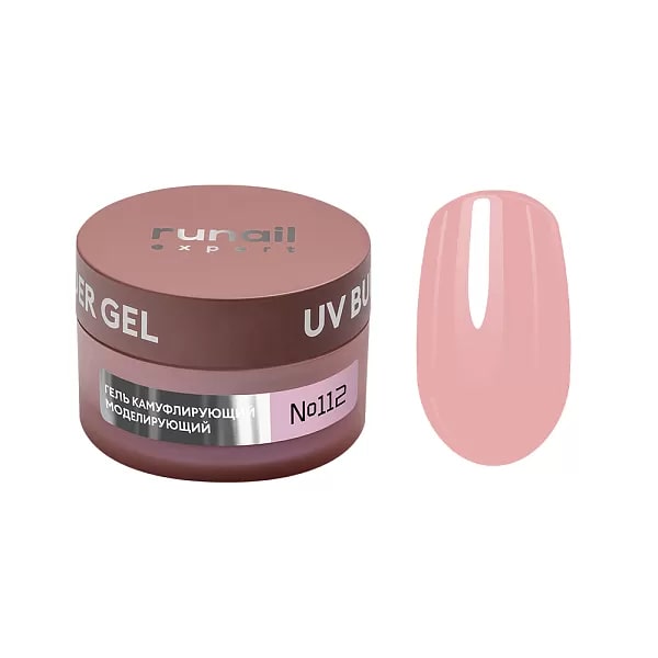 ruNail Expert УФ-гель моделирующий №112 (50 г) 
