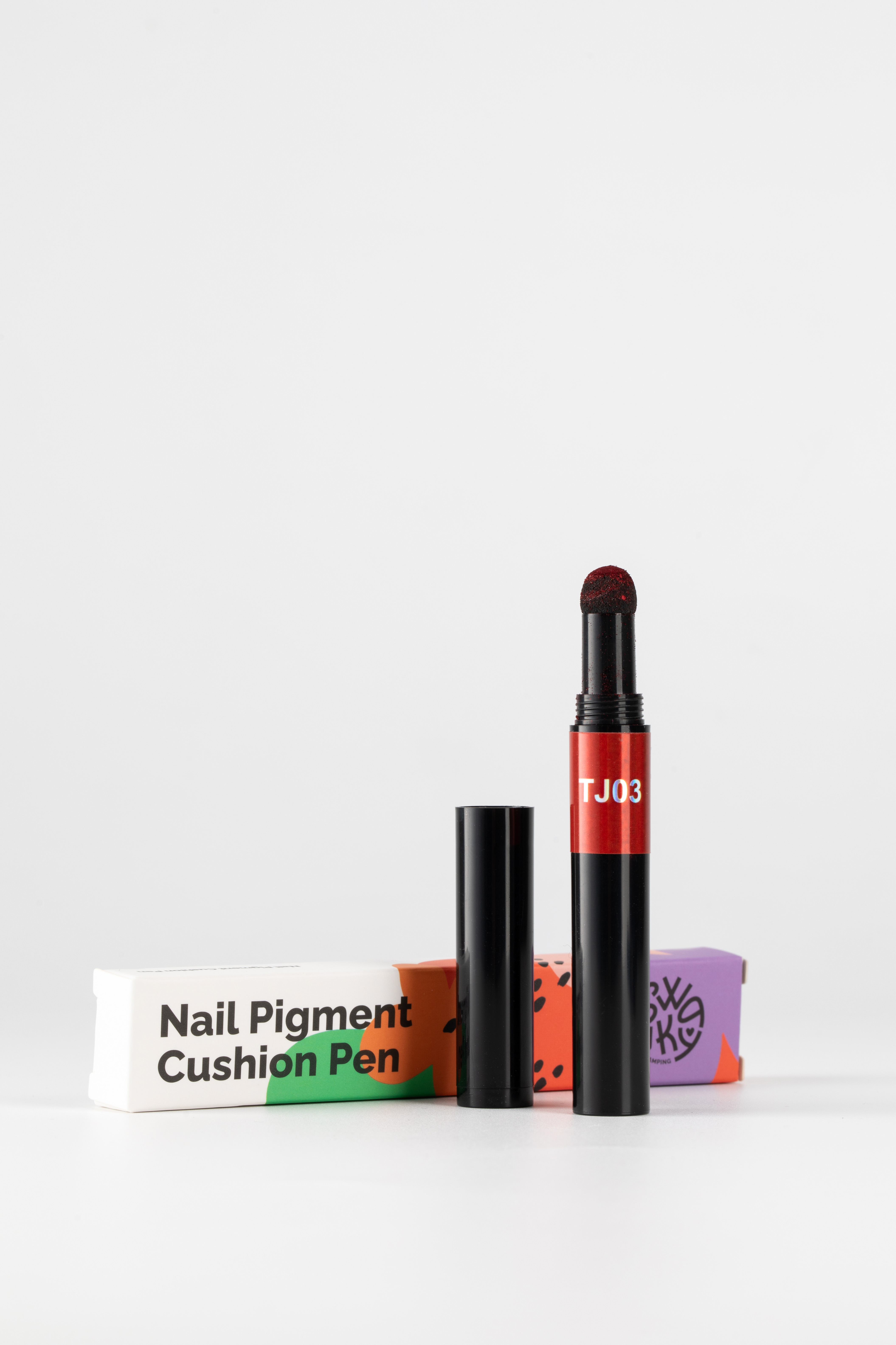 Swanky Втирка Nail Pigment Cushion Pen №003 Red