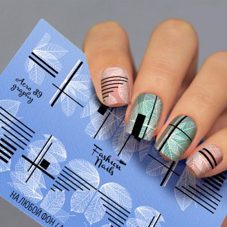 Fashion Nails Слайдер-дизайн AeroGraphy 039*