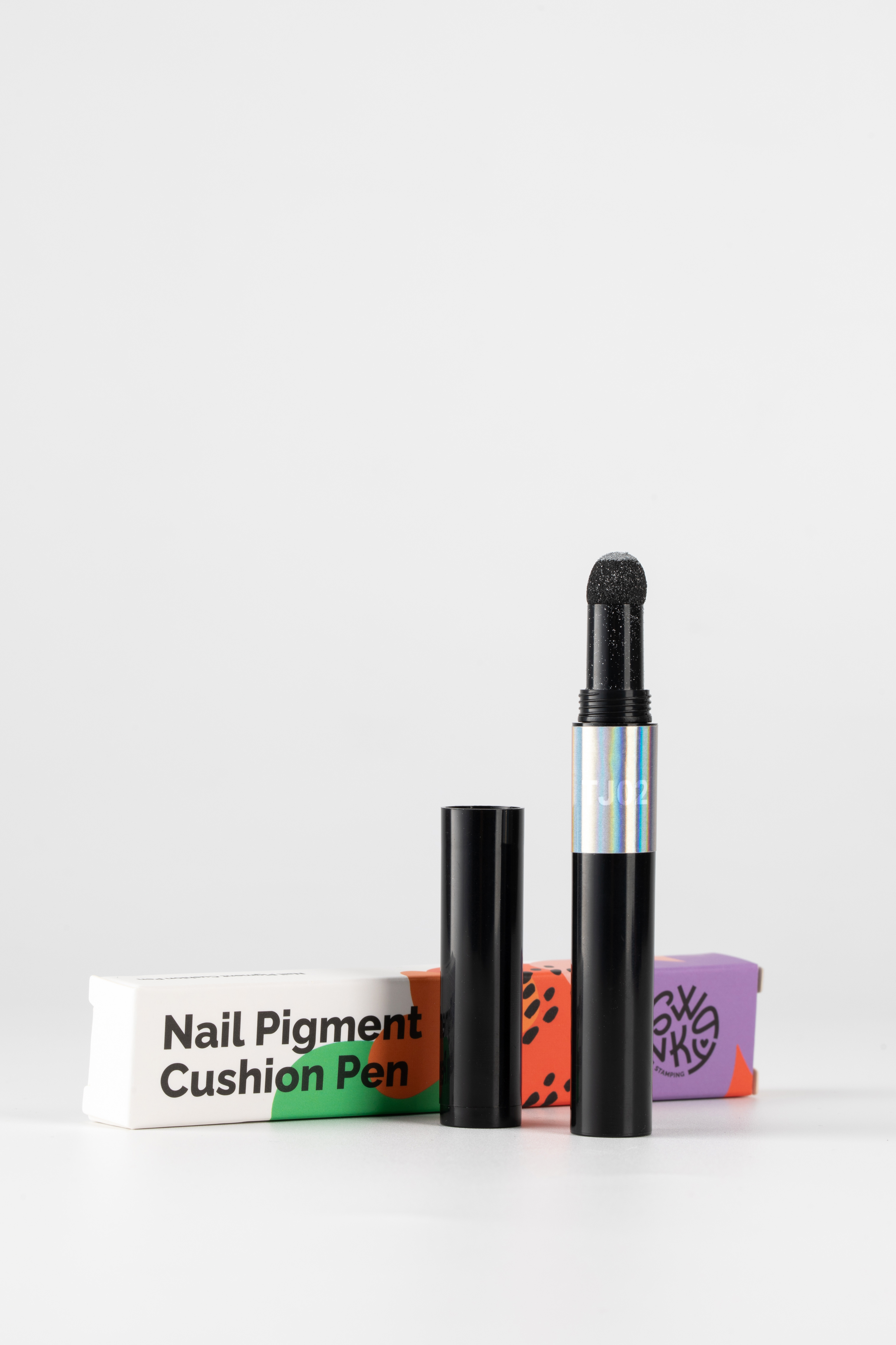 Swanky Втирка Nail Pigment Cushion Pen №002 Silver