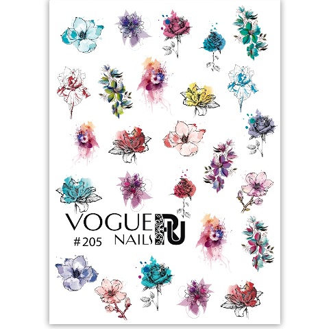 Vogue Nails Слайдер-дизайн #205*