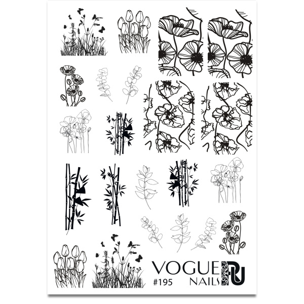 Vogue Nails Слайдер-дизайн #195*