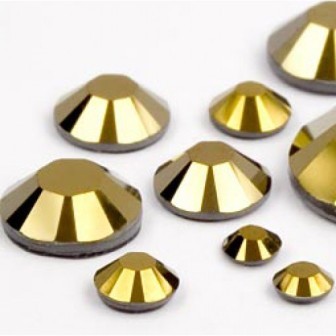 Стразы GOLD (100 шт) ss 6