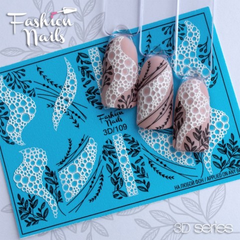 Fashion Nails Слайдер-дизайн 3d 109*