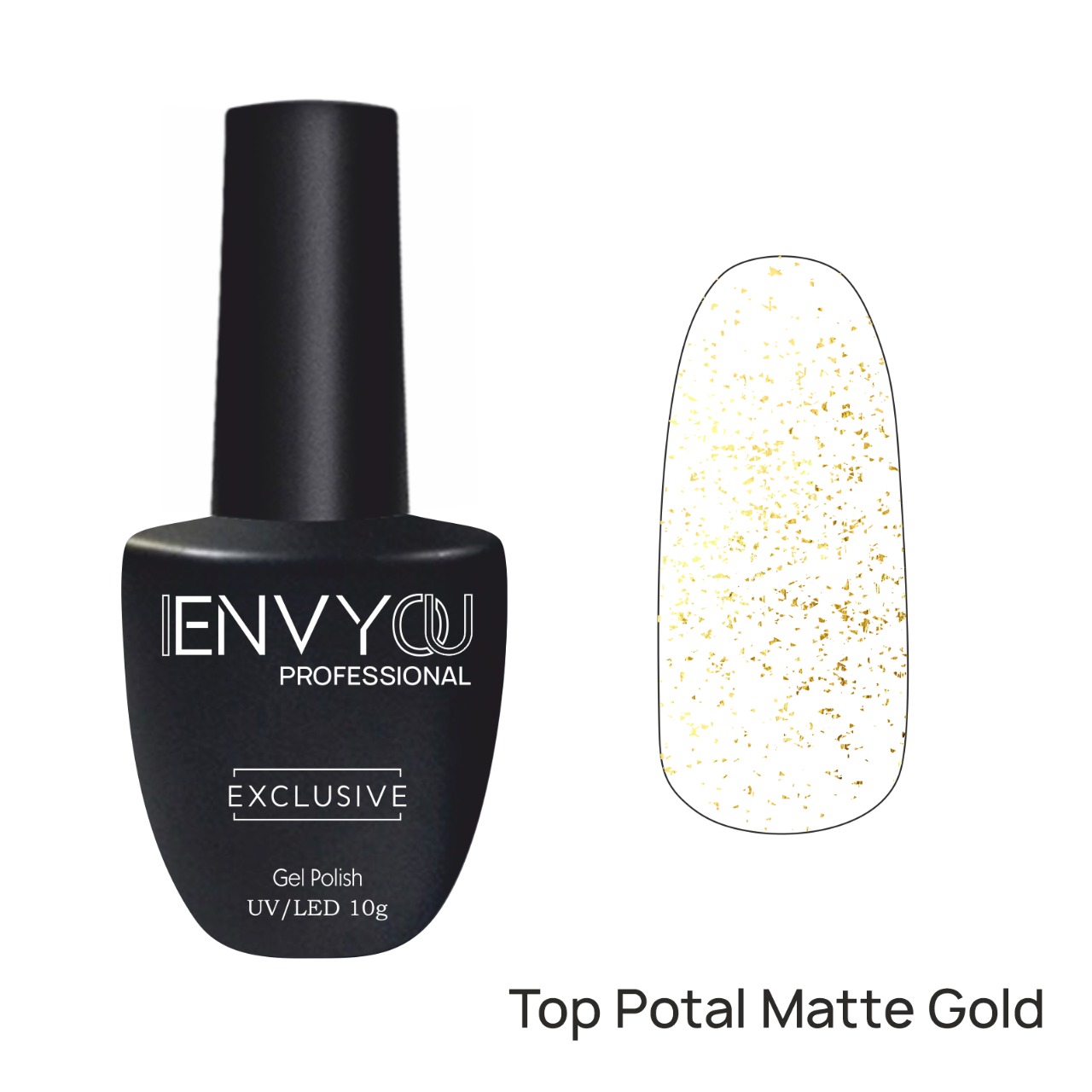 ENVY Top Potal Matte Gold (10 мл)*