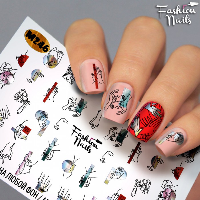 Fashion Nails Слайдер-дизайн Metallic 246*