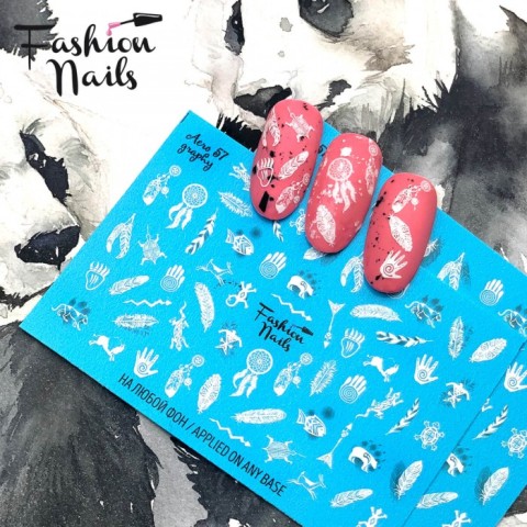 Fashion Nails Слайдер-дизайн AeroGraphy 057*