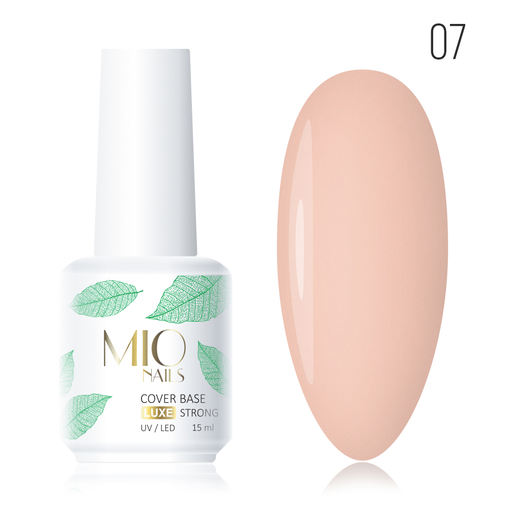 MIO Nails Базовое камуфлирующее покрытие LUXE №007 (15 мл)