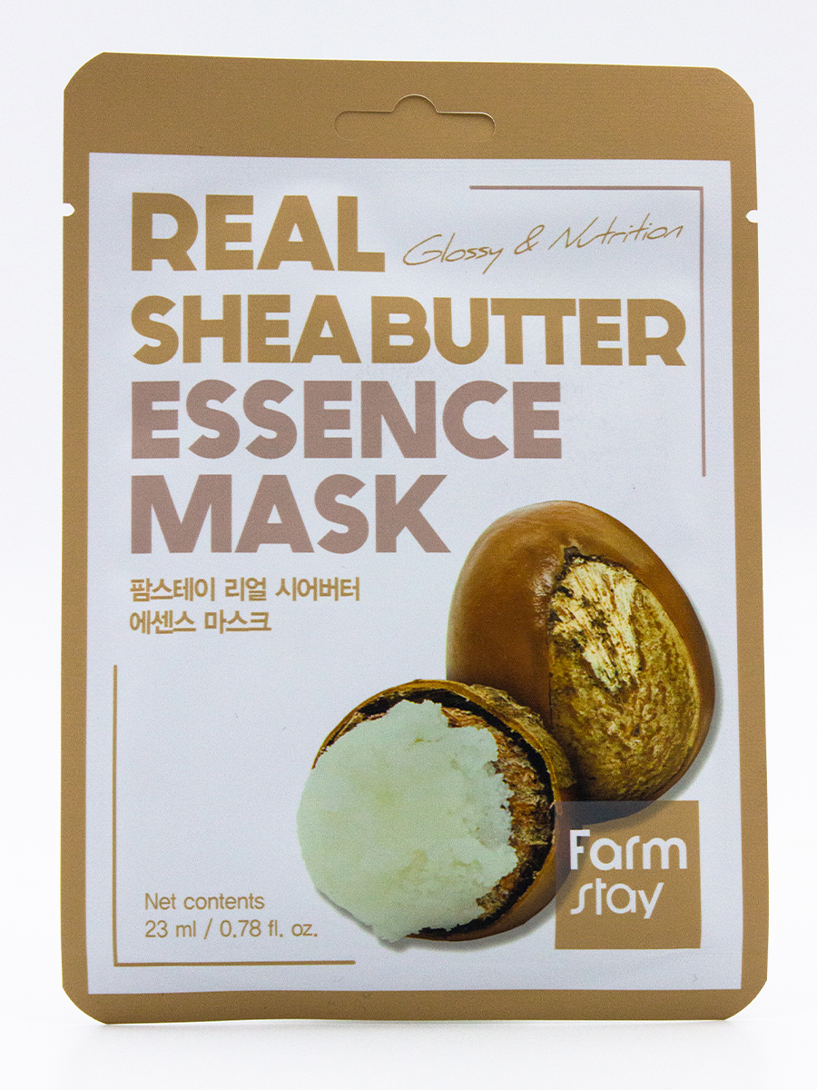 FARMSTAY     c   Real Shea Butter Essence Mask (23 )