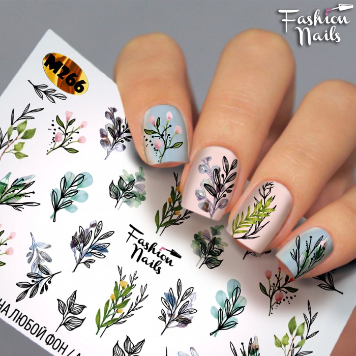 Fashion Nails Слайдер-дизайн Metallic 266*