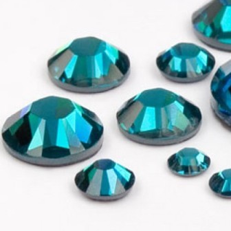 Стразы BLUE ZIRCON (100 шт) ss 3