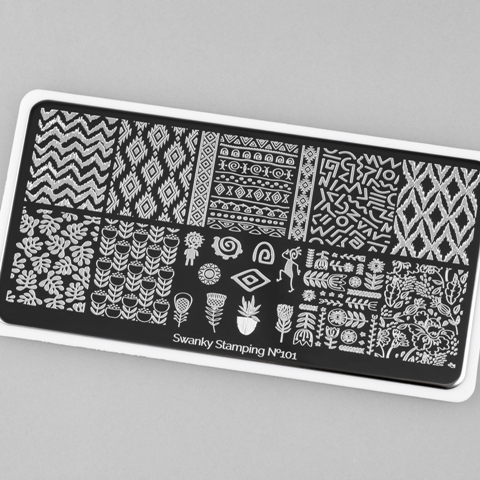 Swanky Stamping Пластина 101 (33)*
