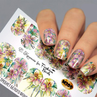 Fashion Nails Слайдер-дизайн Metallic 200*