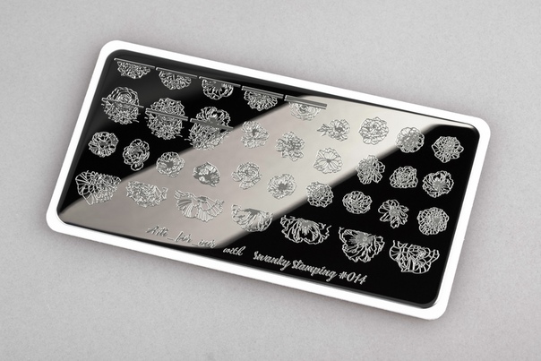 Swanky Stamping Arti for you with Пластина 014*