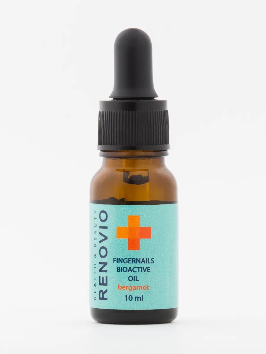RENOVIO Масло для ногтей Fingernails bioActive Oil Bergamot (10 мл)