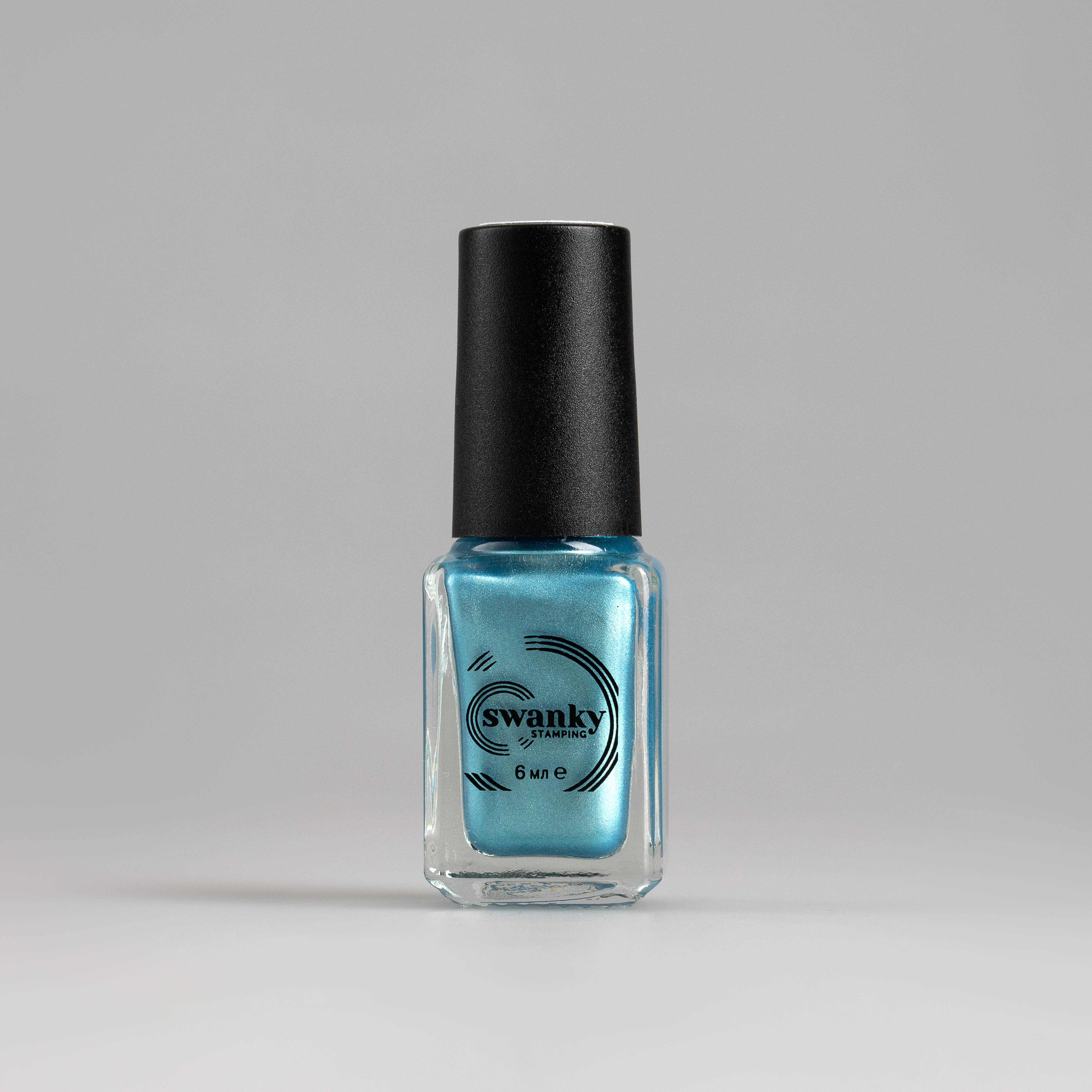 Swanky Stamping Лак для стемпинга M123 Лазурный (6 мл)*