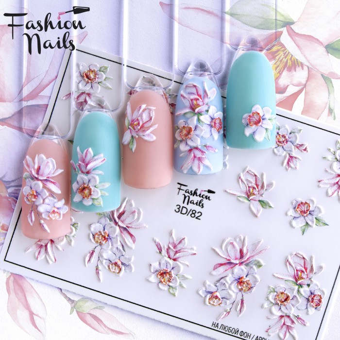 Fashion Nails Слайдер-дизайн 3d 082*