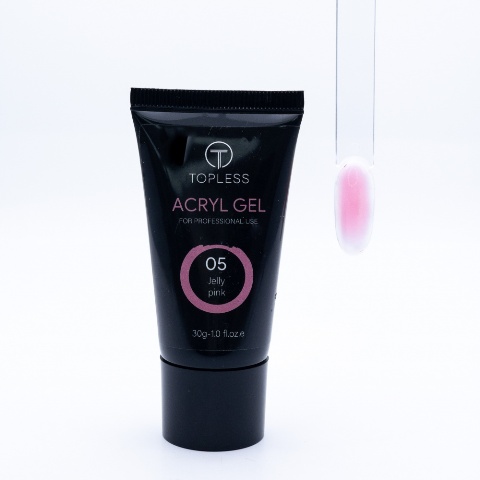 TOPLESS Acryl Gel 05 Jelly Pink (30 мл)