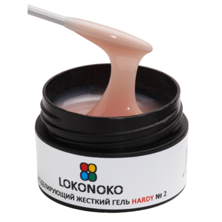 LOKONOKO Гель моделирующий жесткий HARDY №002 (15 мл)
