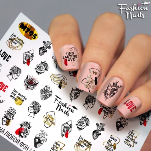 Fashion Nails Слайдер-дизайн Metallic 295*