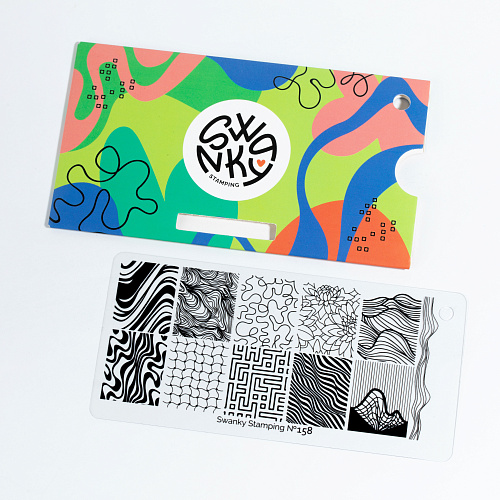 Swanky Stamping Пластина 158