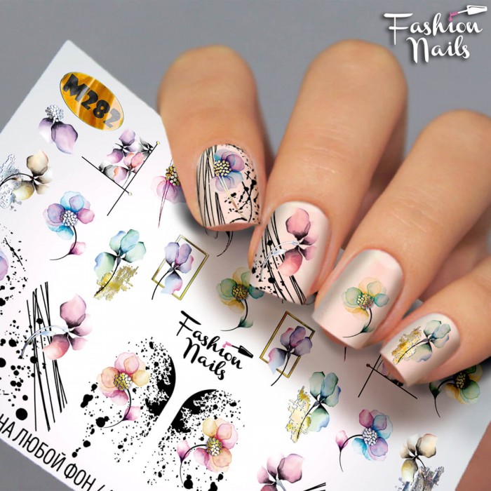 Fashion Nails Слайдер-дизайн Metallic 282*