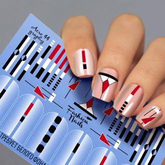 Fashion Nails Слайдер-дизайн AeroGraphy 044*