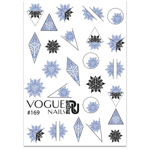 Vogue Nails Зима Слайдер-дизайн #169*