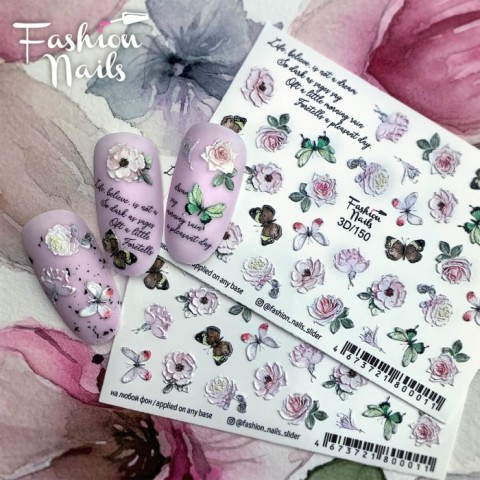 Fashion Nails Слайдер-дизайн 3d 150*
