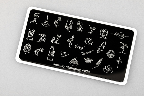 Swanky Stamping Пластина 034*