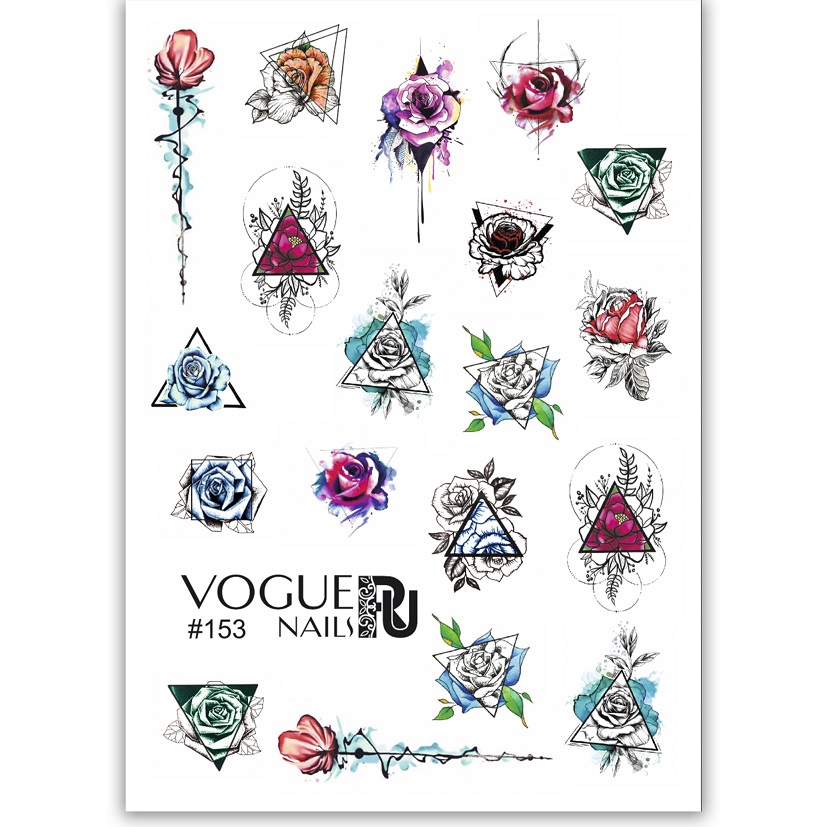 Vogue Nails Слайдер-дизайн #153*