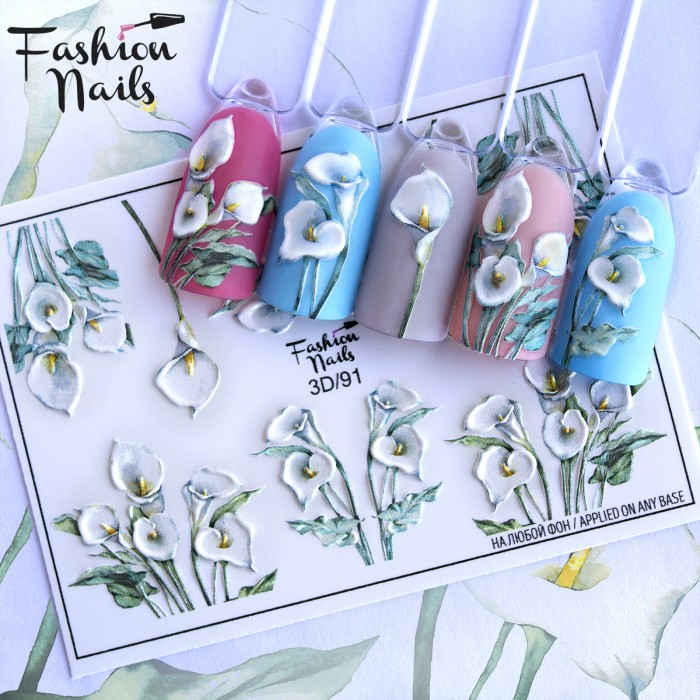 Fashion Nails Слайдер-дизайн 3d 091*