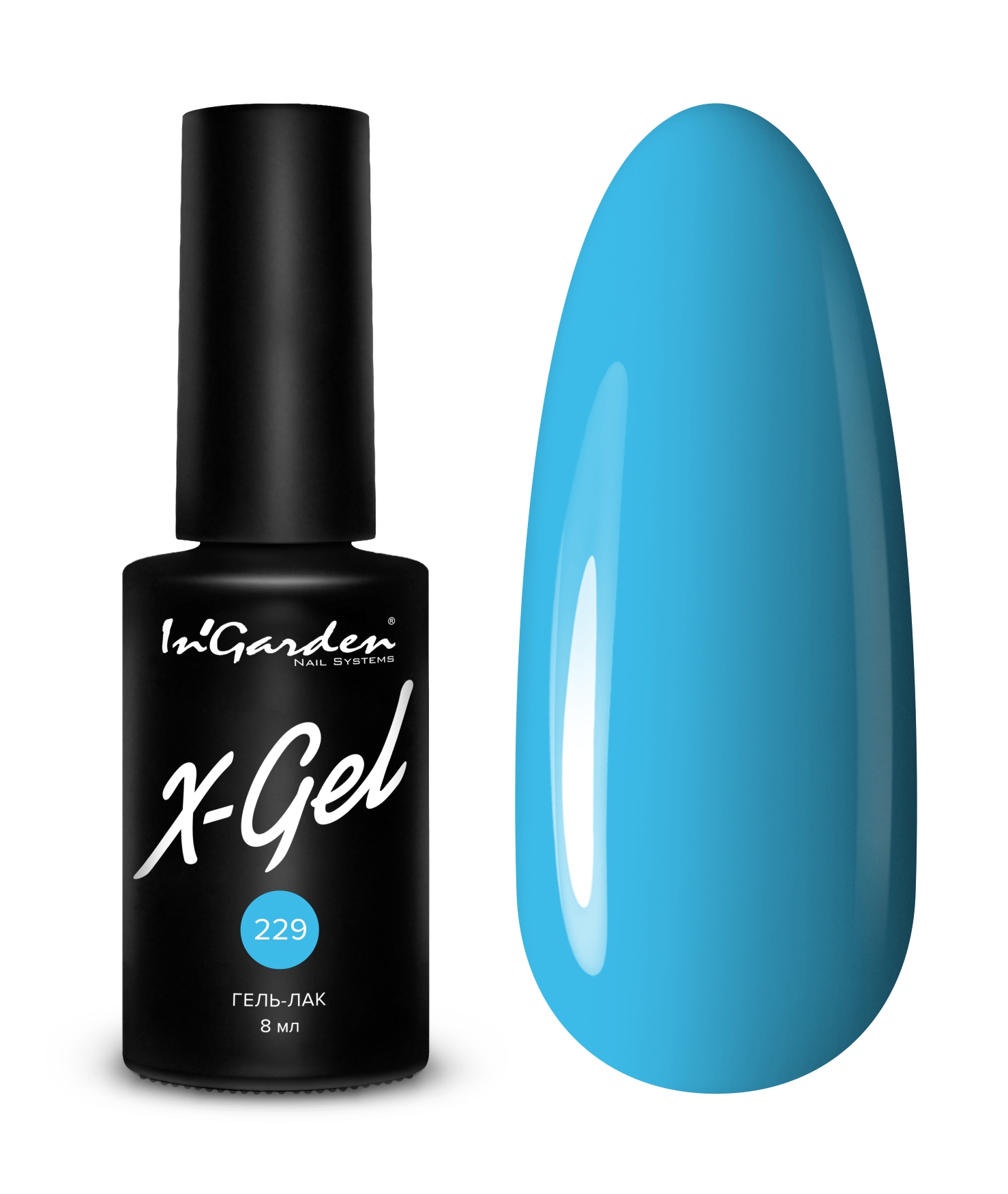 InGarden Гель-лак X-Gel №229 (8 мл)