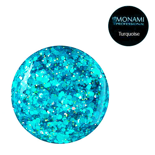 Monami Гель-лак с блеском Turquoise (5 г)*