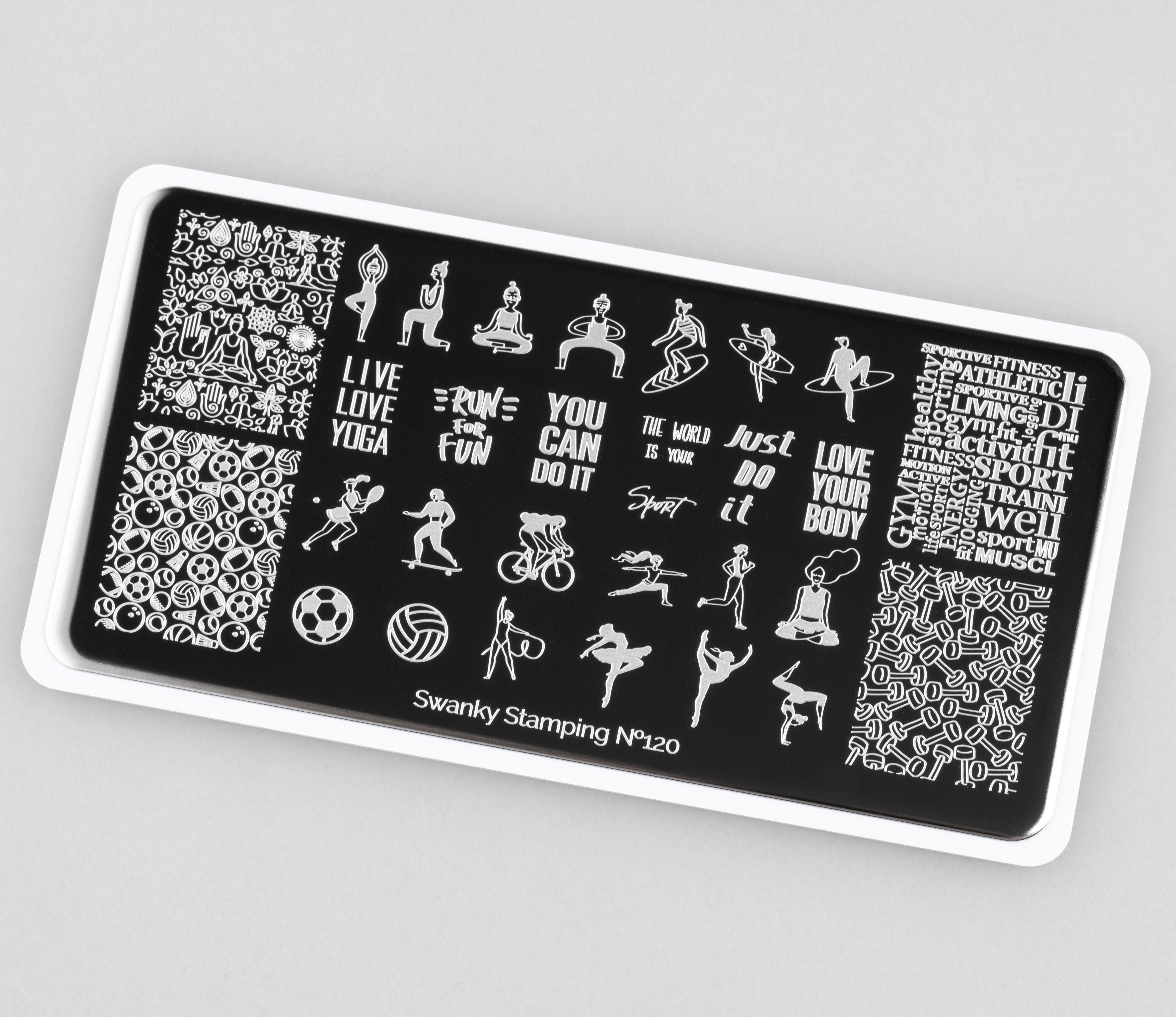 Swanky Stamping Пластина 120*