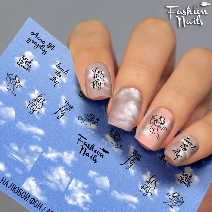 Fashion Nails Слайдер-дизайн AeroGraphy 054*