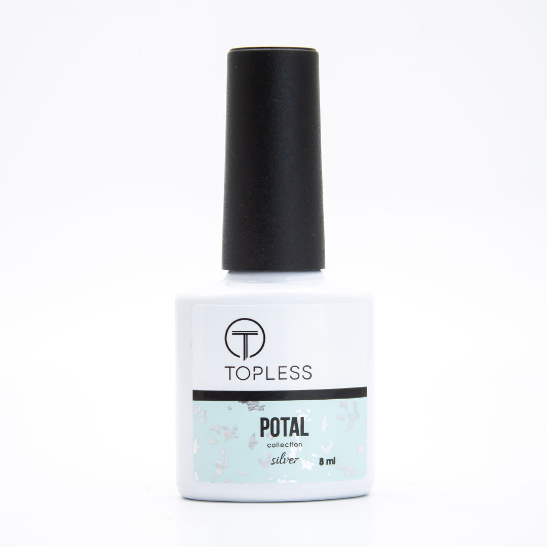 TOPLESS Гель-лак Potal Silver 08 (8 мл) с/ф