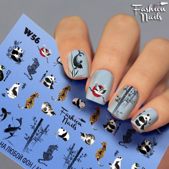 Fashion Nails Слайдер-дизайн White 056*