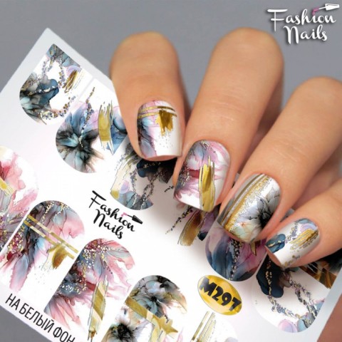 Fashion Nails Слайдер-дизайн Metallic 297*